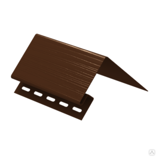 Приоконная планка узкая 11,5см коричневая для сайдинга VOX 3,05м